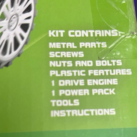 Sealed Metal Tech Tractor Mech Motors Motorized Metal Toy Stem Engineering 8+ - Picture 2 of 5